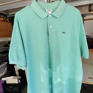 Turquoise Lacoste Polo Shirt